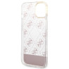 Guess GUHCP14MHG4MHP Hardcase 4G Pattern Script for iPhone 14 Plus / 15 Plus 6.7" / pink