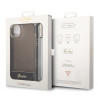 Guess GUHCP14MHGCOHK Hardcase Translucent Pearl Strap for iPhone 14 Plus / 15 Plus 6.7" / black