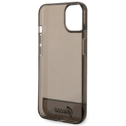 Guess GUHCP14MHGCOK Hardcase Translucent for iPhone 14 Plus / 15 Plus 6.7" / black