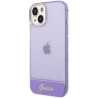 Guess GUHCP14MHGCOU Hardcase Translucent for iPhone 14 Plus/15 Plus 6.7" / purple