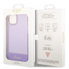Guess GUHCP14MHGCOU Hardcase Translucent for iPhone 14 Plus/15 Plus 6.7" / purple