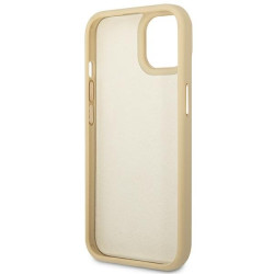 Guess GUHCP14MHGCRHD Croco Collection Hardcase for iPhone 14 Plus / 15 Plus 6.7" / gold