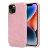 Guess GUHCP14MHGCRHP Croco Collection Hardcase for iPhone 14 Plus / 15 Plus 6.7" / pink