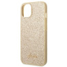 Guess GUHCP14MHGGSHD Glitter Script Hardcase for iPhone 14 Plus/15 Plus 6.7" / gold