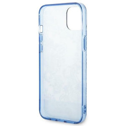 Guess GUHCP14MHGPLHB Porcelain Collection Hardcase for iPhone 14 Plus / 15 Plus 6.7" / blue