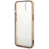 Guess GUHCP14MHGPLHC Porcelain Collection Hardcase for iPhone 14 Plus / 15 Plus 6.7" / ochre