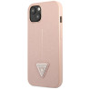 Guess GUHCP14MPSATLP Hardcase Saffiano Triangle Logo for iPhone 14 Plus / 15 Plus 6.7" / pink