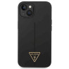 Guess GUHCP14MSLTGK Silicone Triangle Hardcase for iPhone 14 Plus / 15 Plus 6.7" / black