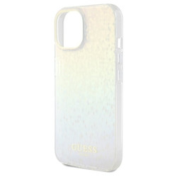 Guess GUHCP14SHDECMI Hardcase IML Faceted Mirror Disco Iridesc for iPhone 14 / 15 / 13 6.1"