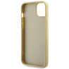 Guess GUHCP14SHDGTPD Hardcase Rhinestone Triangle for iPhone 14 / 15 / 13 6.1" / gold