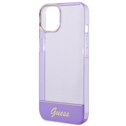 Guess GUHCP14SHGCOU Hardcase for iPhone 14 / 15 / 13 6.1" / purple translucent