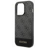 Guess GUHCP14XG4GLGR 4G Stripe Collection Hard Case for iPhone 14 Pro Max 6,7" / grey