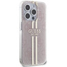 Guess GUHCP14XH4PSEGP iPhone 14 Pro Max 6.7" pink hardcase IML 4G Gold Stripe