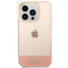 Guess GUHCP14XHGCOP Hardcase for iPhone 14 Pro Max 6,7" / pink translucent