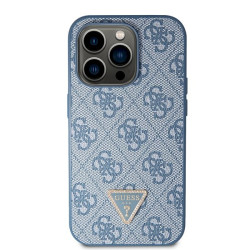 Guess GUHCP14XP4TDSCPB Crossbody 4G Metal Logo Hardcase for iPhone 14 Pro Max 6.7" / blue