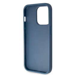 Guess GUHCP14XP4TDSCPB Crossbody 4G Metal Logo Hardcase for iPhone 14 Pro Max 6.7" / blue