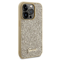 Guess GUHCP14XPMSDGSD Hardcase Disco Metal Script for iPhone 14 Pro Max 6.7" / gold