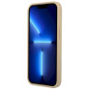 Guess GUHCP14XPSATLE Saffiano Triangle Logo Hardcase for iPhone 14 Pro Max 6,7" / beige