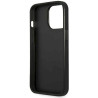 Guess GUHCP14XPSATLG Saffiano Triangle Logo Hardcase for iPhone 14 Pro Max 6,7" / silver