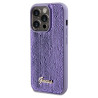 Guess GUHCP14XPSFDGSU Hardcase Sequin Script Metal for iPhone 14 Pro Max 6.7" / purple