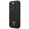Guess GUHCP14XSLTGK Silicone Triangle Hardcase for iPhone 14 Pro Max 6,7" / black
