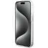 Guess GUHCP15LH4PSEGK Hardcase IML 4G Gold Stripe for iPhone 15 Pro 6.1" / black