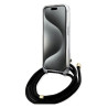 Guess GUHCP15XHC4SEK Crossbody Cord 4G Print Hardcase for iPhone 15 Pro Max 6.7" / black