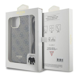 Guess GUHCP15XHC4SEW Crossbody Cord 4G Print Hardcase for iPhone 15 Pro Max 6.7" / brown