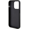 Guess GUHCP15XPGS4TDK Grip Stand 4G Triangle Strass Hardcase for iPhone 15 Pro Max 6.7" / black