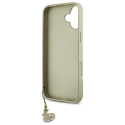 Guess GUHCP16MGF4GBR Hardcase 4G Charms Collection for iPhone 16 Plus 6.7" / brown