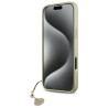 Guess GUHCP16SGF4GBR Hardcase 4G Charms Collection for iPhone 16 6.1" / brown
