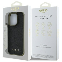 Guess GUHCP16XGF4GGR Hardcase 4G Charms Collection for iPhone 16 Pro Max 6.9" / black