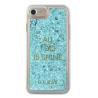 Guess GUHCP7GLUQBL Liquid Glitter Party Hard Case for iPhone 6/7/8/SE 2020 / SE 2022 / blue