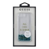 Guess GUHCP7GLUQBL Liquid Glitter Party Hard Case for iPhone 6/7/8/SE 2020 / SE 2022 / blue
