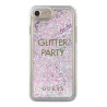 Guess GUHCP7GLUQPU Liquid Glitter Party Hard Case for iPhone 6/7/8/SE 2020 / SE 2022 / purple