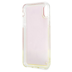 Guess GUHCPXGLCPI Hardcase California Glow in the dark for iPhone X/Xs / pink