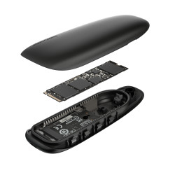 ASUS COBBLE Black (ESD-A1A/BLK) SSD korpusas Juoda M.2