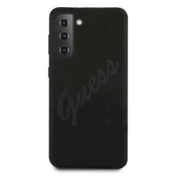 Guess GUHCS21MLSVSBK Hardcase Script Vintage for Samsung Galaxy S21+ G996 / black