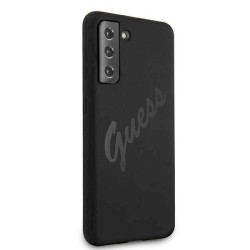 Guess GUHCS21MLSVSBK Hardcase Script Vintage for Samsung Galaxy S21+ G996 / black