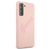 Guess GUHCS21MLSVSPI Script Vintage Hardcase for Samsung Galaxy S21+ G996 / pink