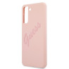 Guess GUHCS21MLSVSPI Script Vintage Hardcase for Samsung Galaxy S21+ G996 / pink