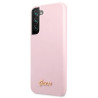 Guess GUHCS22MLSLMGLA Hardcase Silicone Script Metal Logo for Samsung Galaxy S22+ S906 / lavender