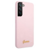 Guess GUHCS22MLSLMGLA Hardcase Silicone Script Metal Logo for Samsung Galaxy S22+ S906 / lavender