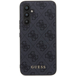 Guess GUHCS23FEG4GFGR S23 FE S711 grey hardcase 4G Metal Gold Logo
