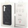 Guess GUHCS23FEG4GFGR S23 FE S711 grey hardcase 4G Metal Gold Logo
