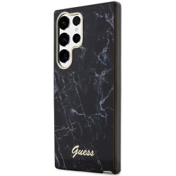 Guess GUHCS23LPCUMAK Marble Hardcase for S23 Ultra S918 / black