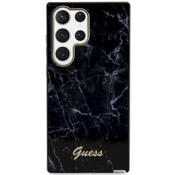 Guess GUHCS23LPCUMAK Marble Hardcase for S23 Ultra S918 / black