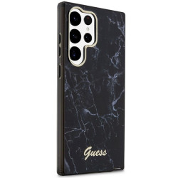 Guess GUHCS23LPCUMAK Marble Hardcase for S23 Ultra S918 / black