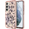 Guess GUHCS23MHCFWSP S23+ S916 Flower Collection hardcase / pink