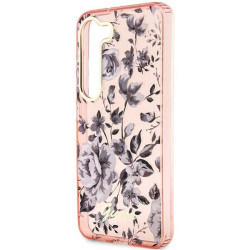Guess GUHCS23MHCFWSP S23+ S916 Flower Collection hardcase / pink